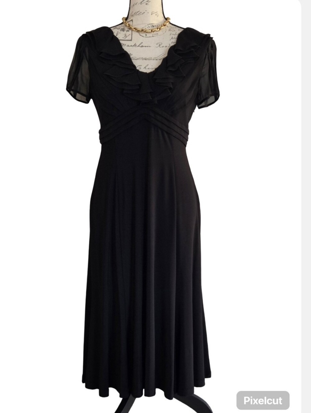 Jones New York Silk Cocktail Dress.